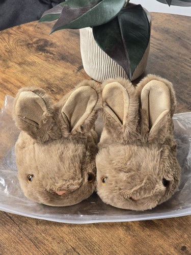 Kids bunny slippers cute plush - kids,