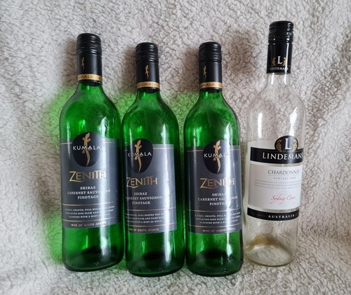 Empty wine bottle 750ml - bottle, x