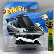 Hot Wheels 2026 - Pagani Zonda Cinque - Tooned - 26/250 - Exoticars 4/10 JJH34