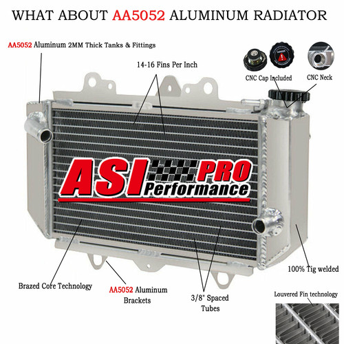 Row aluminum radiator - 2,