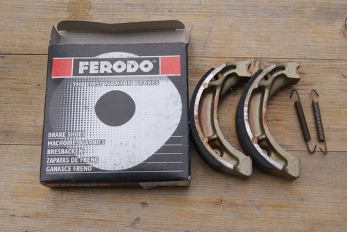 Front rear brake hangers - front,
