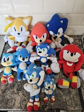 SONIC TAILS KNUCKLES PLUSH