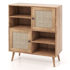 Rattan Storage Cabinet with