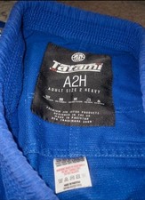 Tatami GI Jiu Jitsu Blue Size A2H