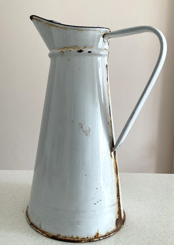 Large vintage french white - vintage,