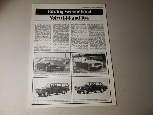 Buying second hand - buying, volvo