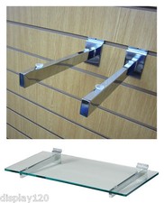 Slatwall Panel Glass Shelf