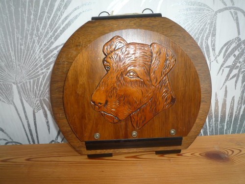 Vintage wooden letter rack - ,