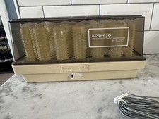 Clairol Vtg Kindness Custom Care Hot Rollers Hairsetter Hair Curlers Mist K-320