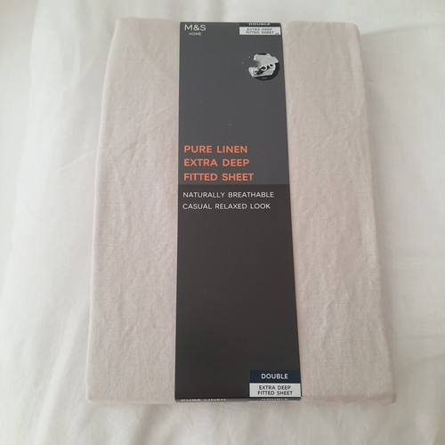 Bedding natural pure linen - natural,