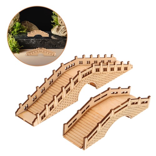 Light brown wooden arch - arch, bridge