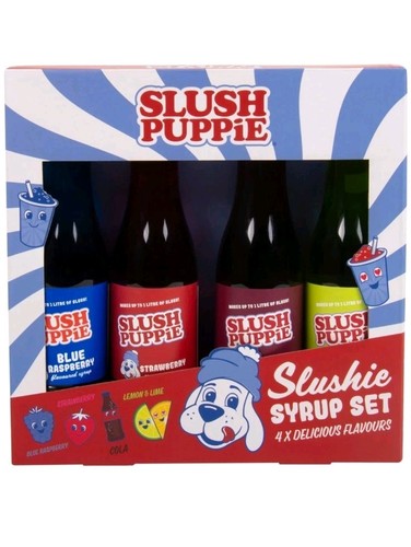 Slush puppie syrup set pack - slush,