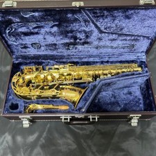 YAMAHA YAS-62 Early J-Guard Alto Saxophone Gold Used with Hard Case