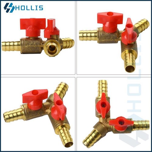 12mm hose 3 way brass - 6/8/10/12mm, y