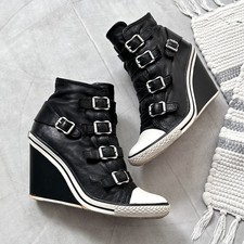 ASH Straps Bekett Wedge Black