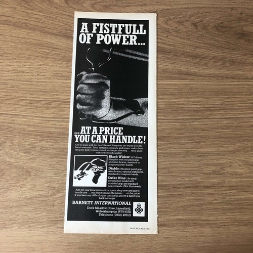 Guns161 magazine advert 12x5 - magazine,