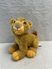 Vintage Disney store Lion king simba cub soft toy plush
