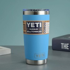 Rambler w/ YETI Lid 20oz Steel