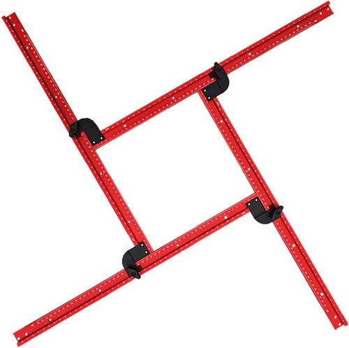 Adjustable router square - adjustable,