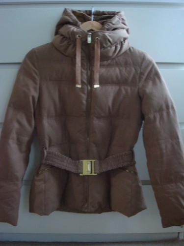 Zara fitted down puffer jacket - fitted,