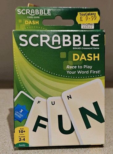 Scrabble dash card game - game, &