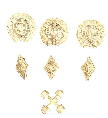 Vintage boys brigade - boys, badges
