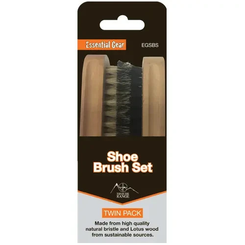 Essential gear shoe brush - gear,