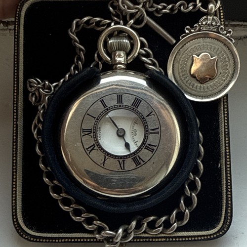Antique benson silver half - silver,