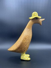 Hand Carved Wooden Duck