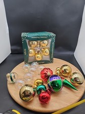 Vtg luxury glass baubles - glass,