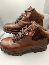 Brasher GTX Hillmaster Boots UK 9/EU 43 1/3 - Brown Leather Goretex Hiking  VGC