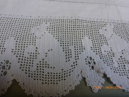 Antique hand crochet cotton - crochet,