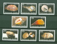 Ndl. Antilles Dutch Antilles 2008 - Snails Shells - Sea Snails No. 1657-64