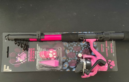 Childs pink telescopic fishing - childs,