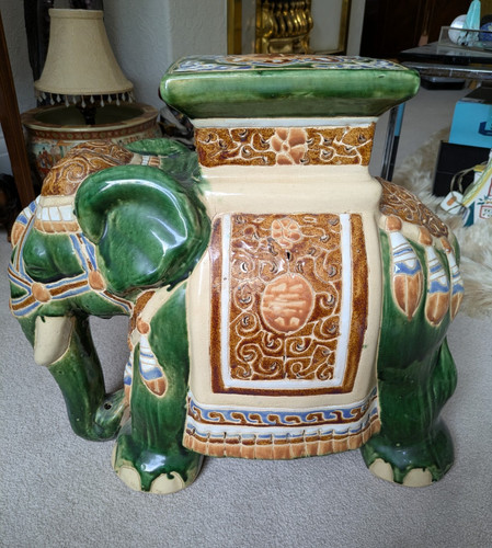Large vintage glazed - large, ceramic