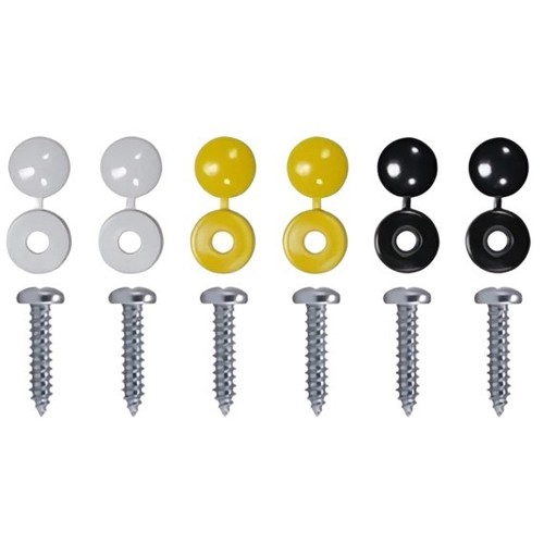 Number plate fitting kit - number,