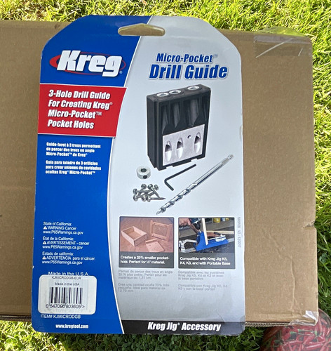 Kreg micro pocket drill guide - micro-pocket,