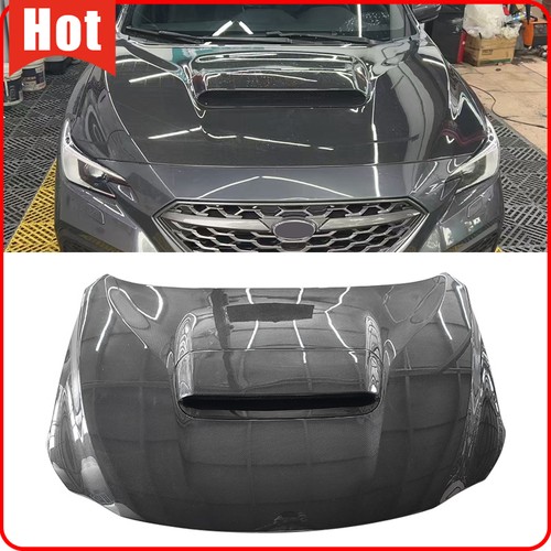 Carbon fiber front hood bonnet - carbon,