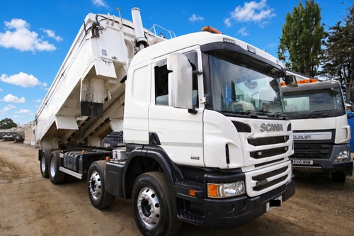 2016 scania p450 8x4 tipper - scania,