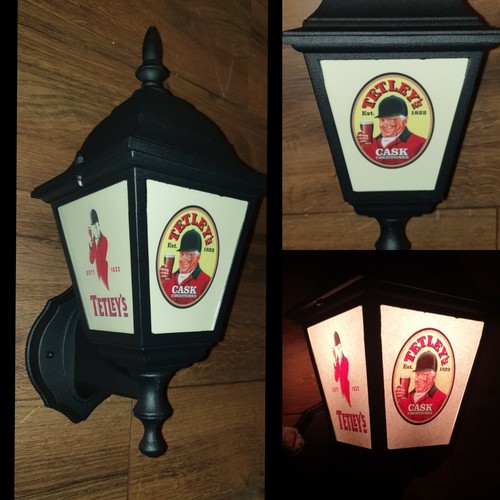 Tetleys bitter display lantern