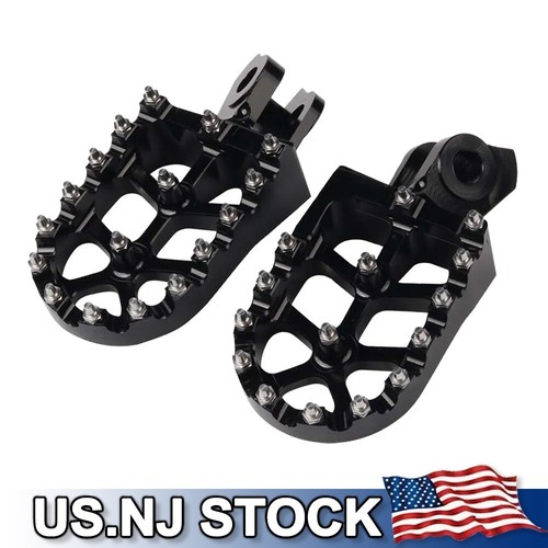 Black foot pegs footpegs - black,