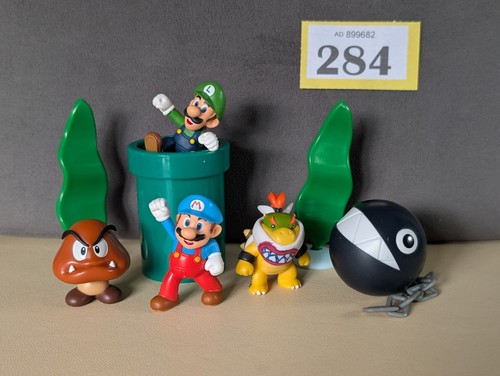 Super mario figures bowser - super, jr
