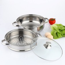 3PC 3TIER STEAMER COOKER POT