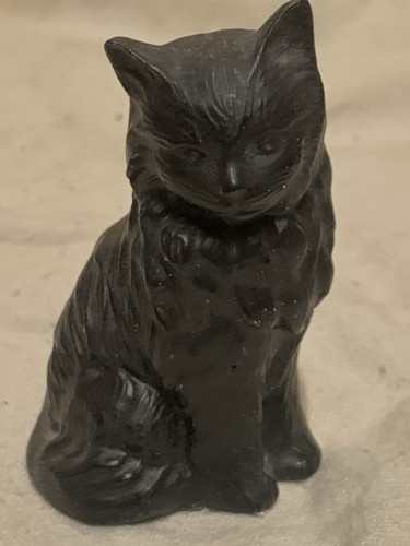 Black cat ornament label - ornament, w/label
