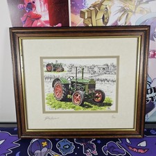 Fordson Standard Model N Framed Print By Graham Andrews Print No. 41/250 1999