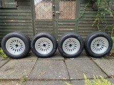 TVR 2500/3000M T SLOT WHEELS /TYRES  4x 205 60 14 All Weather 7mm Tread on all