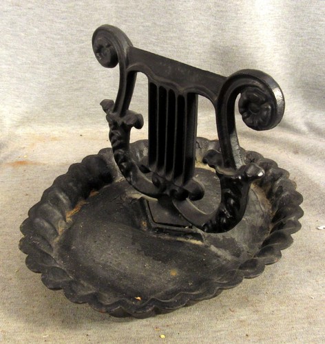 Vintage black painted cast - vintage,