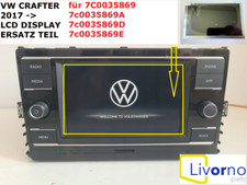 VOLKSWAGEN CRAFTER LCD DISPLAY 7c0035869 REPLACEMENT PART NEW CRAFTER SC CRAFTER SZ