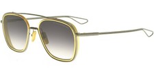 PREMIUM DESIGNER DITA SYSTEM-ONE,PALLADIUM/GOLD SUNGLASSES,LUXURY FRAME,GREY LEN
