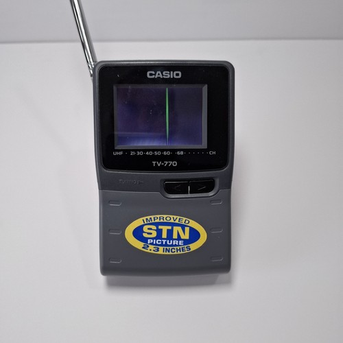 Vintage casio 770d portable - casio, tv-770d